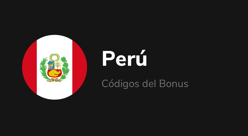 código del bonus perú