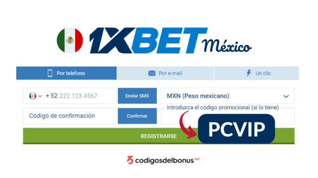 Cómo usar el código de promoción 1XBET México